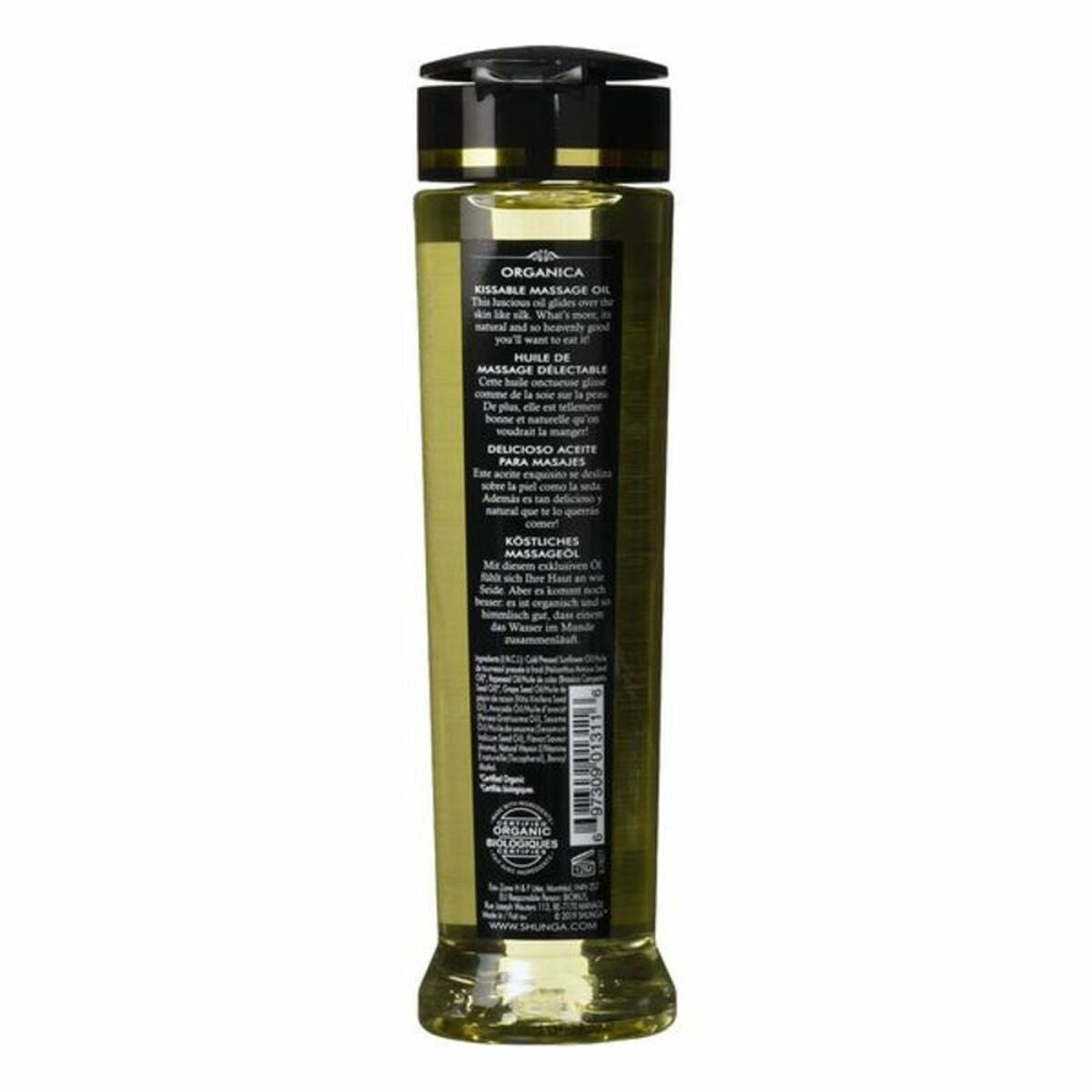 Massage Oil Organic Erotic Green Tea Shunga Exotic (240 ml)-1