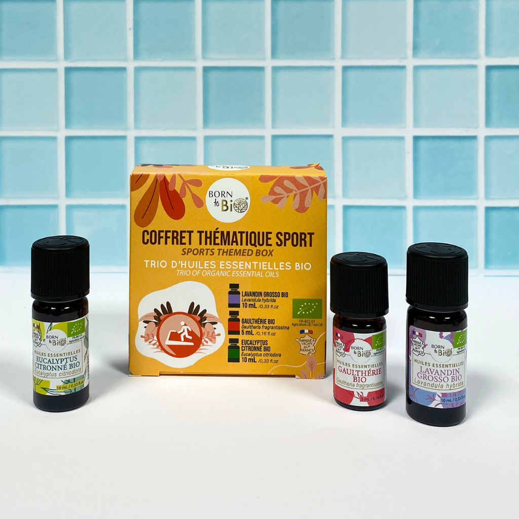 Box: massage oil and sports essential oil kit-2