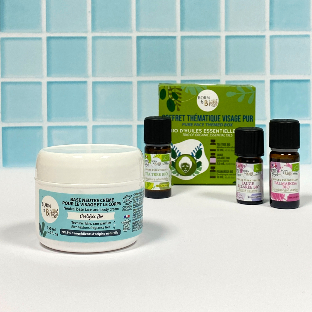 Box: face/body cream and pure face essential oil kit-0